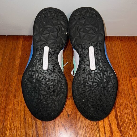 Nike Women's Air Max Shoes Bella White Silver Mint Light Blue Size 10 - Picture 8 of 8